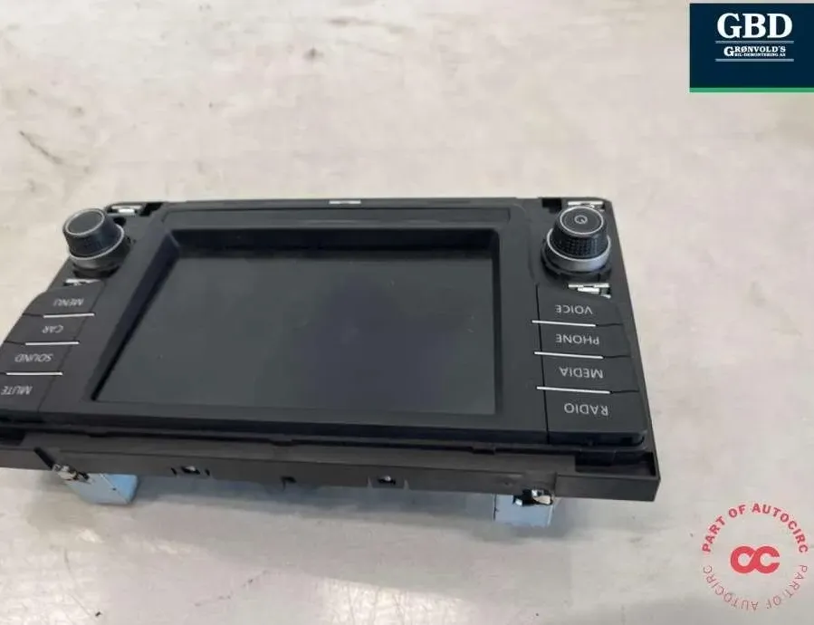 VOLKSWAGEN Golf Sportsvan 1 generation (2014-2019) Навигационен дисплей 3g0919605b 32986480