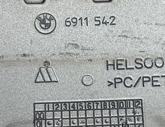 BMW 7 Series E65/E66 (2001-2008) Облицовка на кормилния механизъм 6911542 33761890