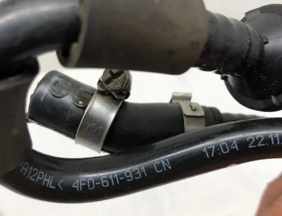 AUDI A6 C6/4F (2004-2011) Вакуумна тръба 4F0611931CN,17042211 32212998