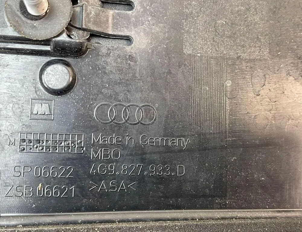 AUDI A6 C6/4F (2004-2011) Спойлер на капака на багажника 4G9827933D 31237619
