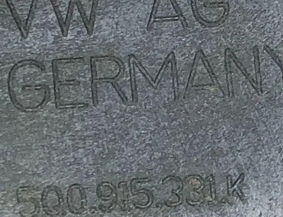 VOLKSWAGEN Golf 7 generation (2012-2024) Подложка за батерия 5Q0915331K 34989812