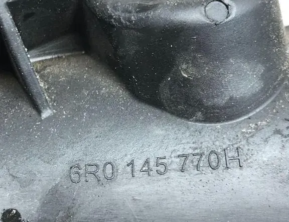 VOLKSWAGEN Golf 7 generation (2012-2024) Тръба за маркуч на междинния охладител 6R0145770H 34992343