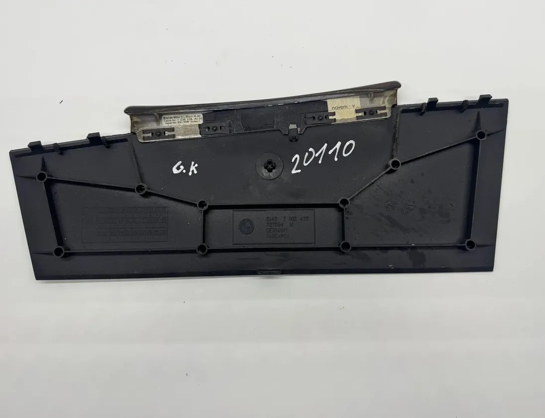 BMW 7 Series E65/E66 (2001-2008) Щит за облицовка на панела 7002435 34998079