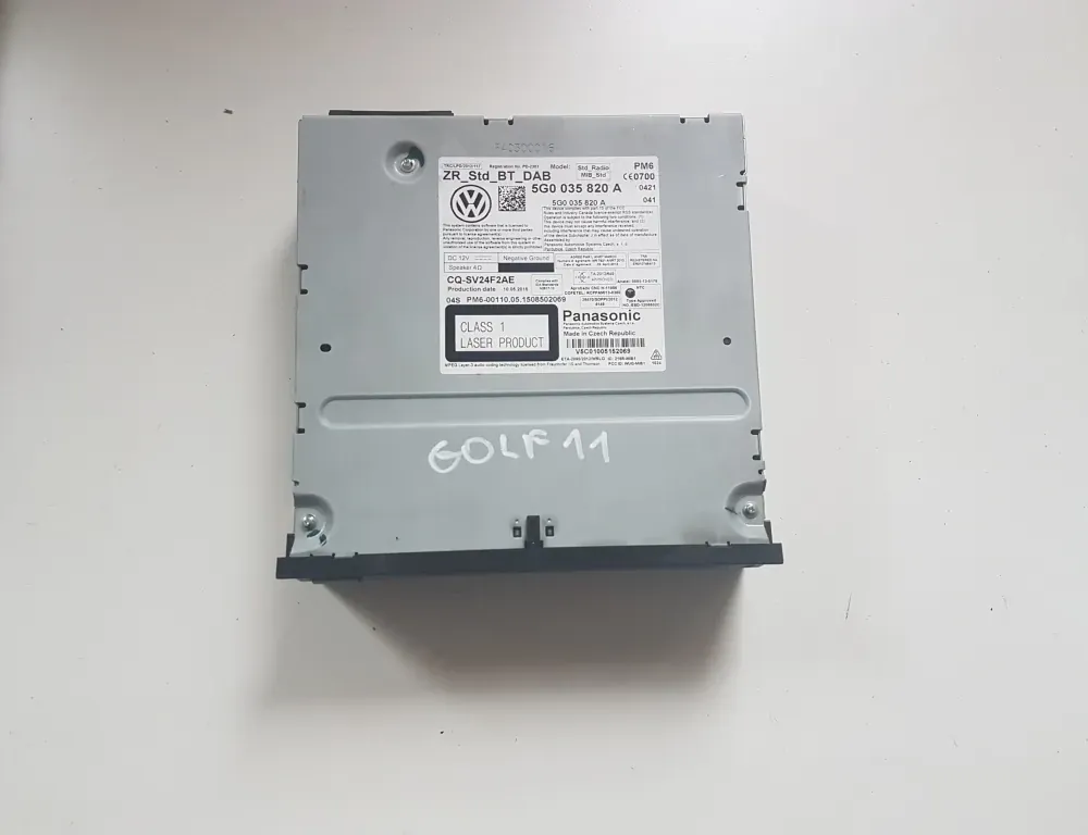 VOLKSWAGEN Golf 7 generation (2012-2024) Превключвател за управление на навигацията 5G0035820A 34990368