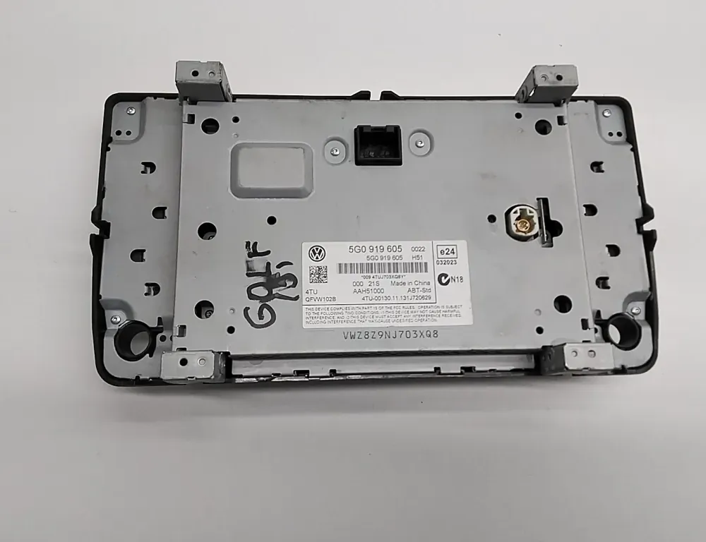 VOLKSWAGEN Golf 7 generation (2012-2024) Навигационен дисплей 5G0919605 34988996