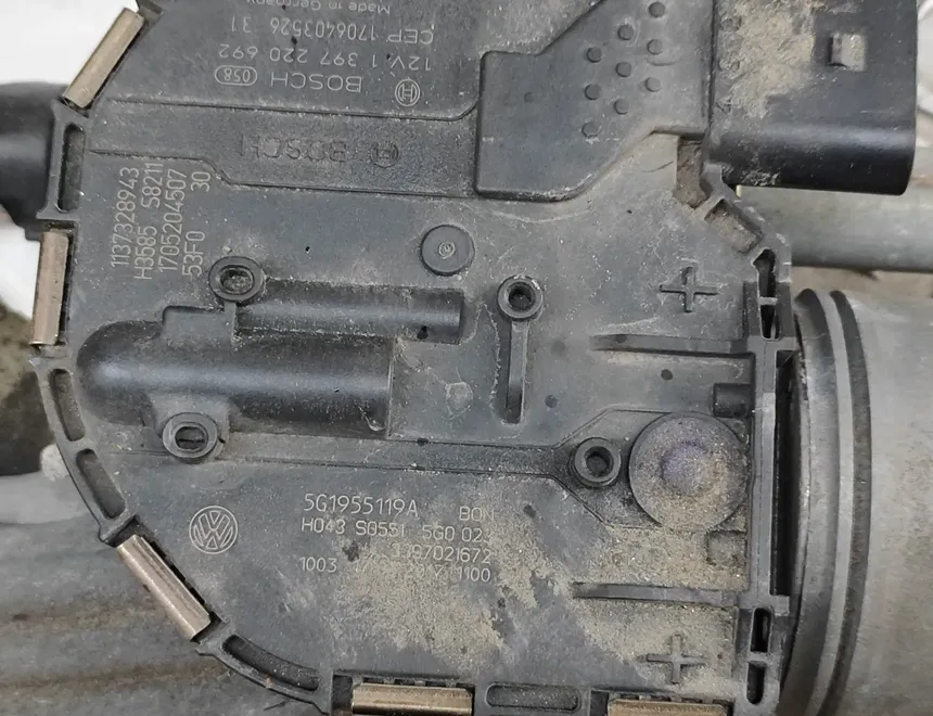 VOLKSWAGEN Golf 7 generation (2012-2024) Механизъм за чистачки на предното стъкло 3397021672,5G1955119A,5G1955023C 31028853