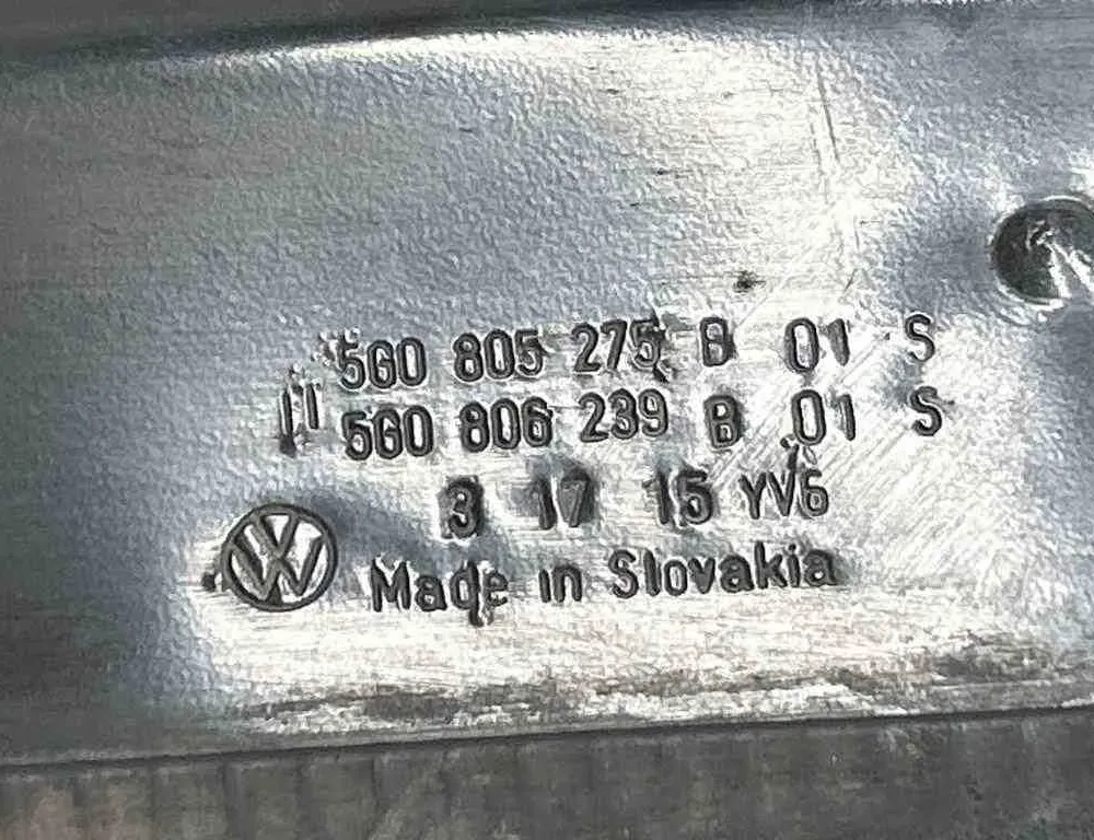 SKODA Octavia 3 generation (2013-2020) Други части на двигателното отделение 1715XV6,5G0806239B,5G0805275B,5E0806239 32686034