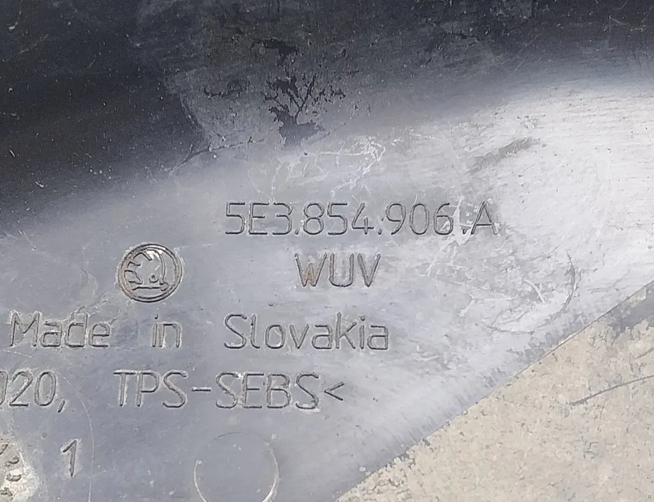 SKODA Octavia COMBI (2019-2024) Други части на двигателя 5E3854906A,FRONTRIGHT,5E3.854.906.A 26660260