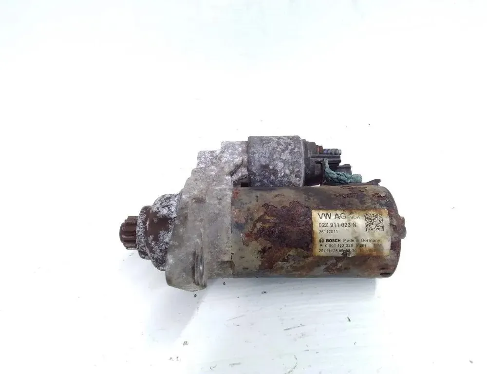 SKODA Fabia 2 generation  (2010-2014) Стартер 02Z911023N 34933645