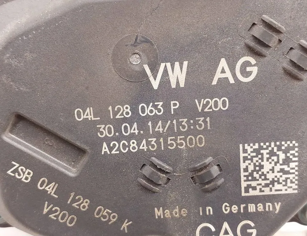 AUDI A4 B8/8K (2011-2016) Корпус на дросела 04L128063P 33953541