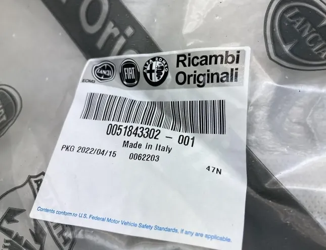 FIAT Panda 3 generation (2011-2023) Панел на предната дясна врата 0051843302001,51843302 34432442