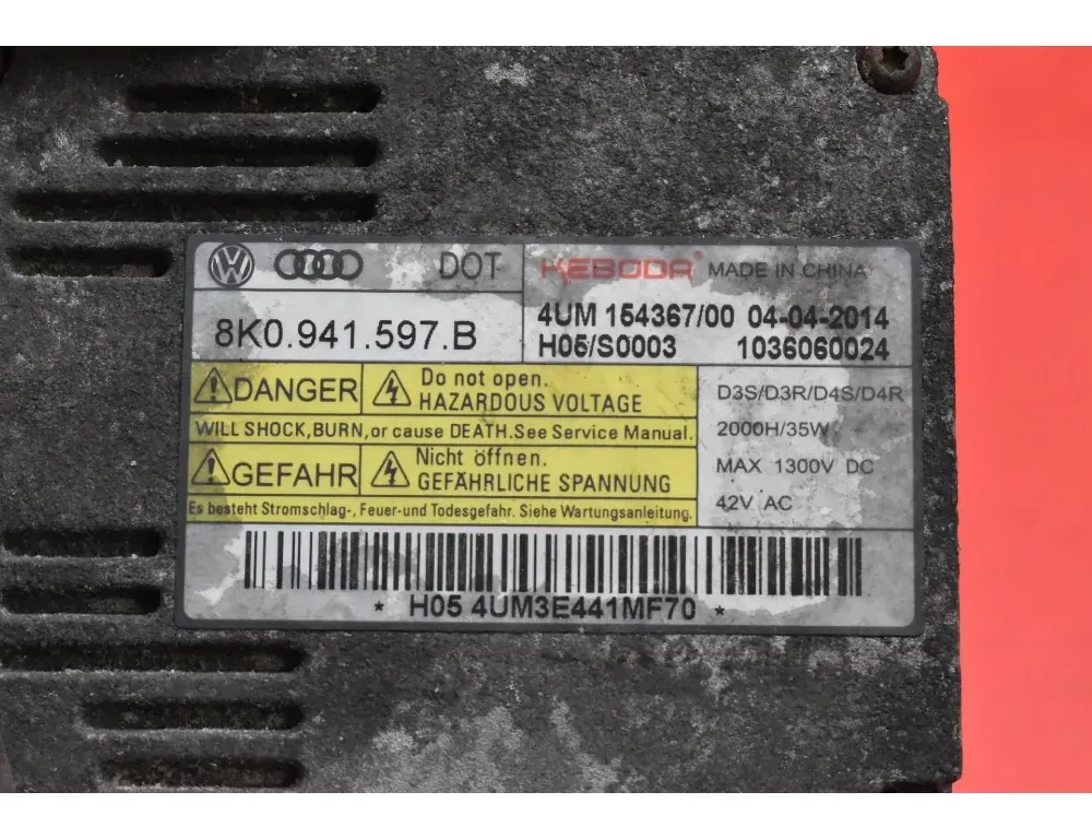 SKODA Octavia 3 generation (2013-2020) Блок за управление на фаровете 8K0941597B 33481692